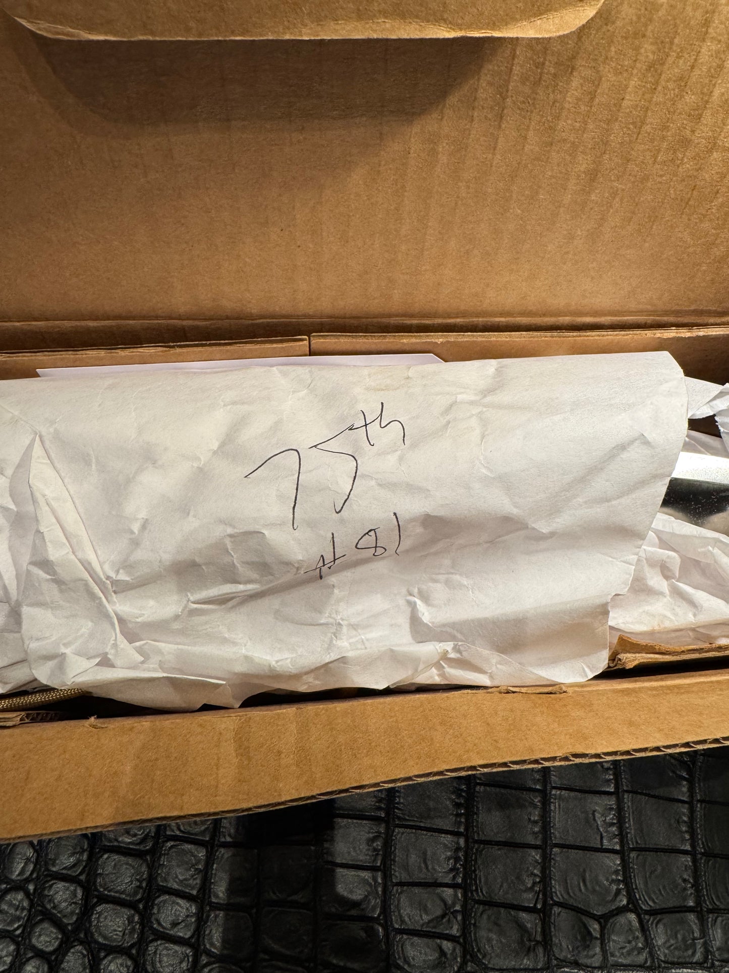 Rare RANDALL KNIFE SPECIAL EDITION 75TH Anniversary Astro #81/200 Box + Paper.