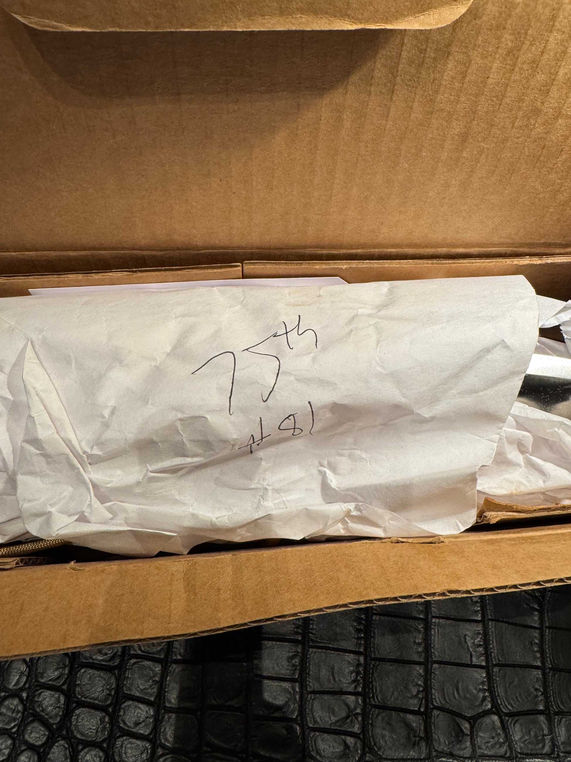 Rare RANDALL KNIFE SPECIAL EDITION 75TH Anniversary Astro #81/200 Box + Paper.