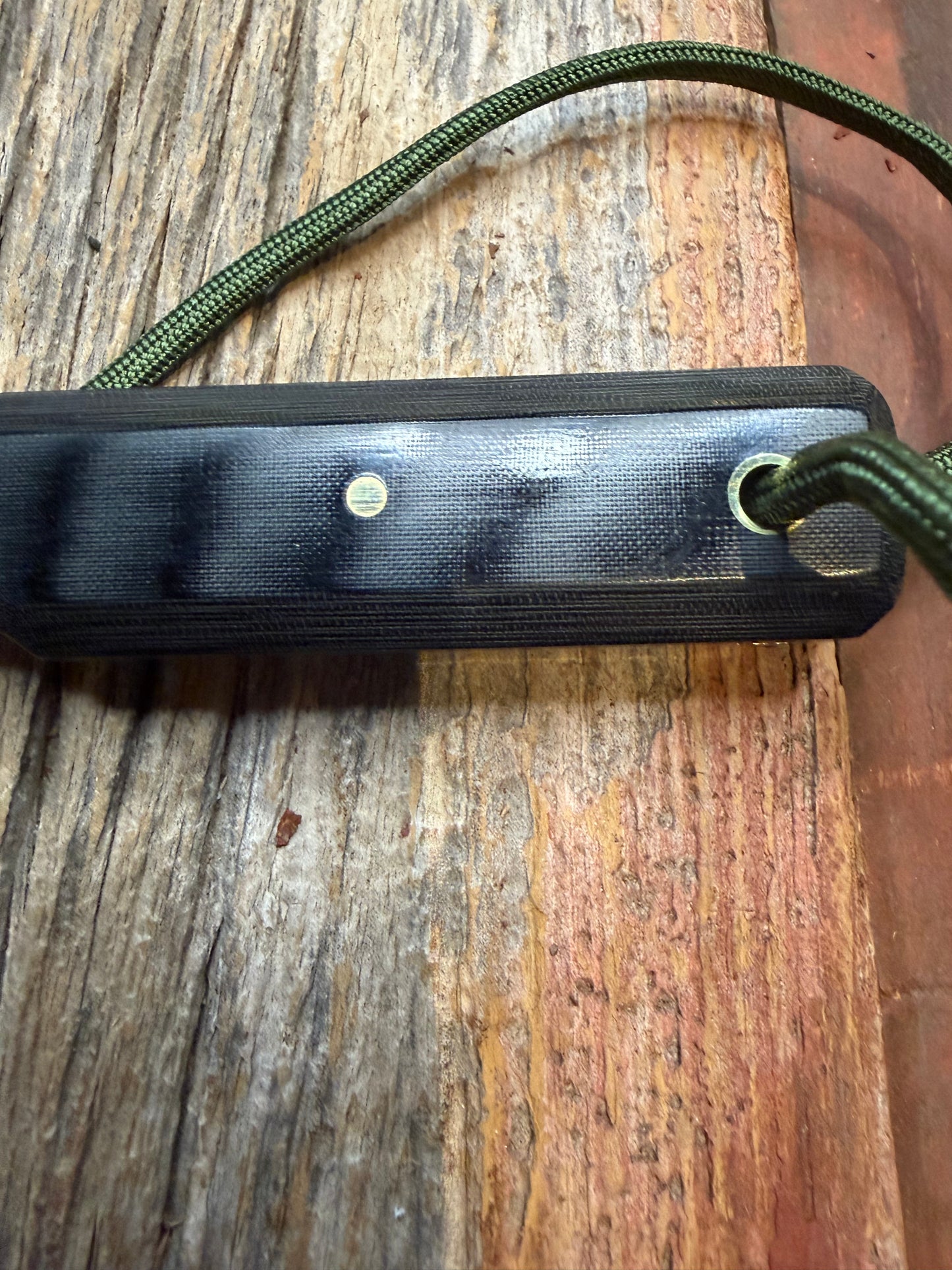 New in Paper Randall Knife Model 10-4 Fisherman Black Micarta Handle Stainless Steel