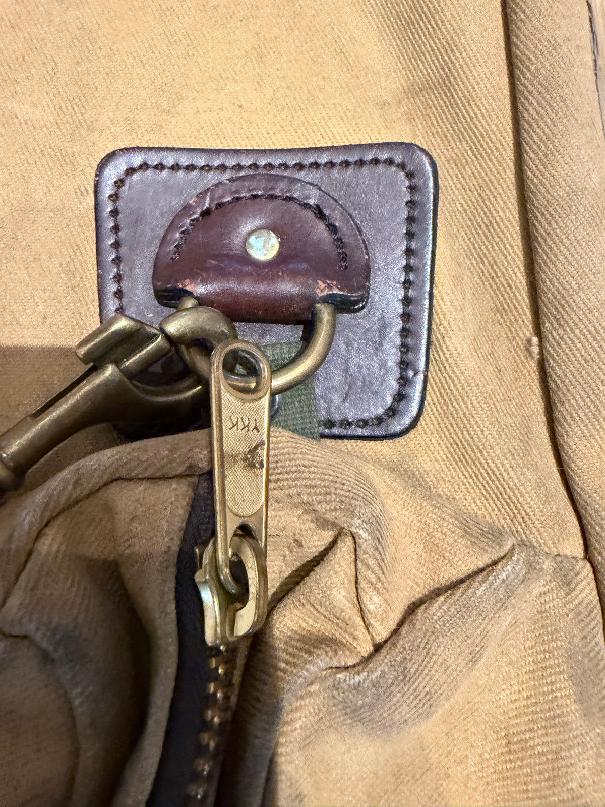 Very Rare Filson Fly Fishing Rod Case Rugged Twill in Tan Made in USA 60 inch version. YKK zippers, Used condition. Style 216P. Built Feb 2003