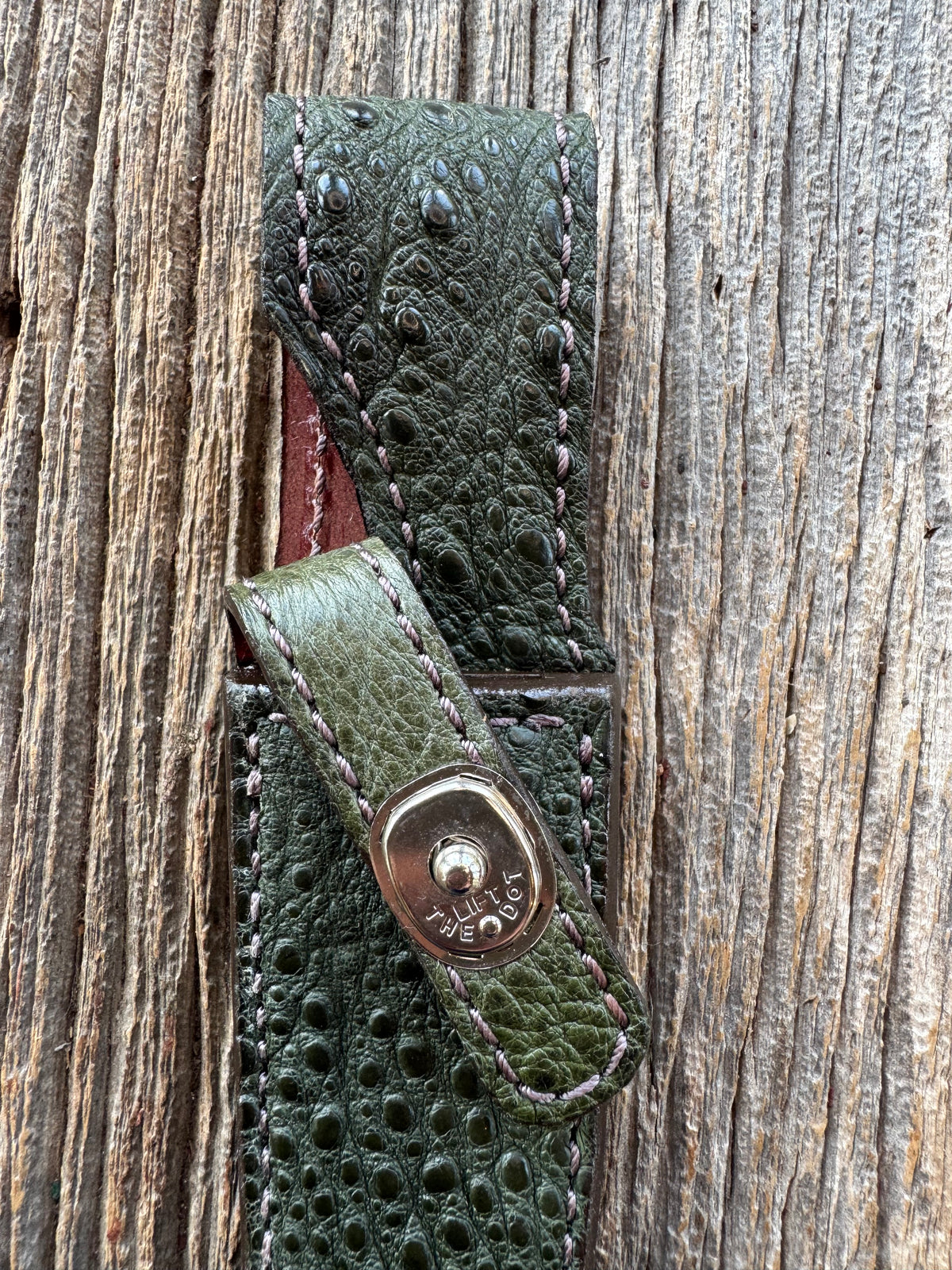 Turtle Shell Sheath Randall Model 8-4 Sheath in Exotic Brown Snapping Turtle ( Double side ...