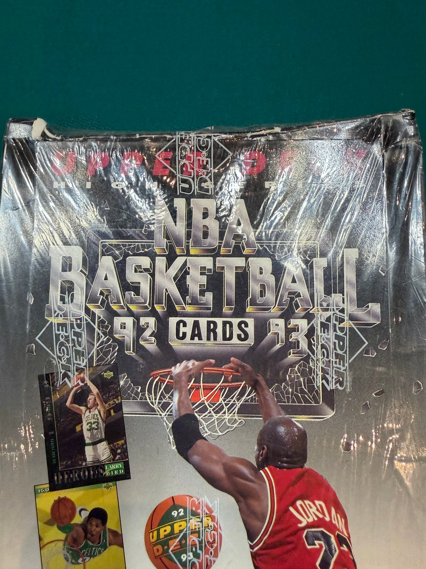1992/93 Upperdeck Basketball Hobby Box High Series (36) packs per box. Factory Sealed!
