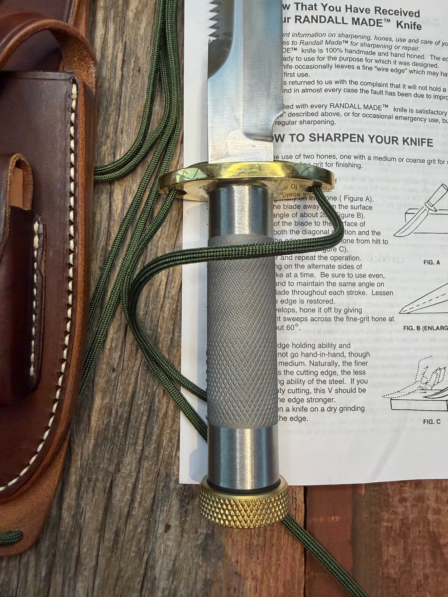 New Randall Knife Model 18-5.5 Stainless Steel