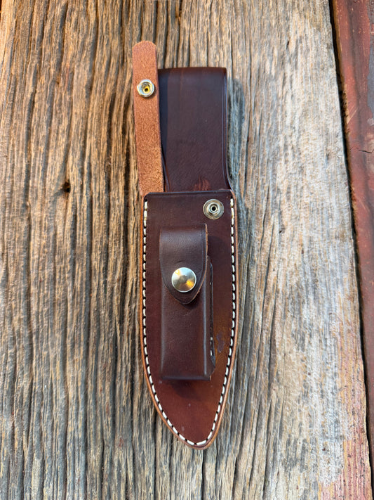 New Randall Sullivans by Gutcher Leather Knife Sheath Model Sergeant.
