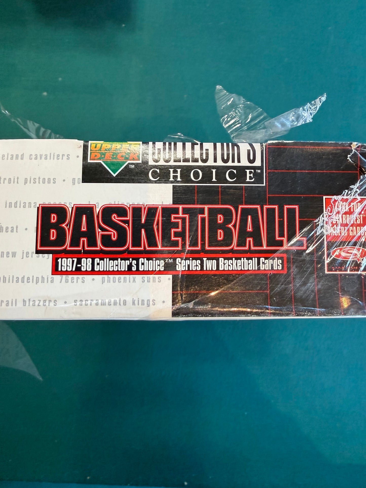 1997-98 Upper Deck NBA Collector's Choice Series Two Hobby Box (SEALED) Jordan