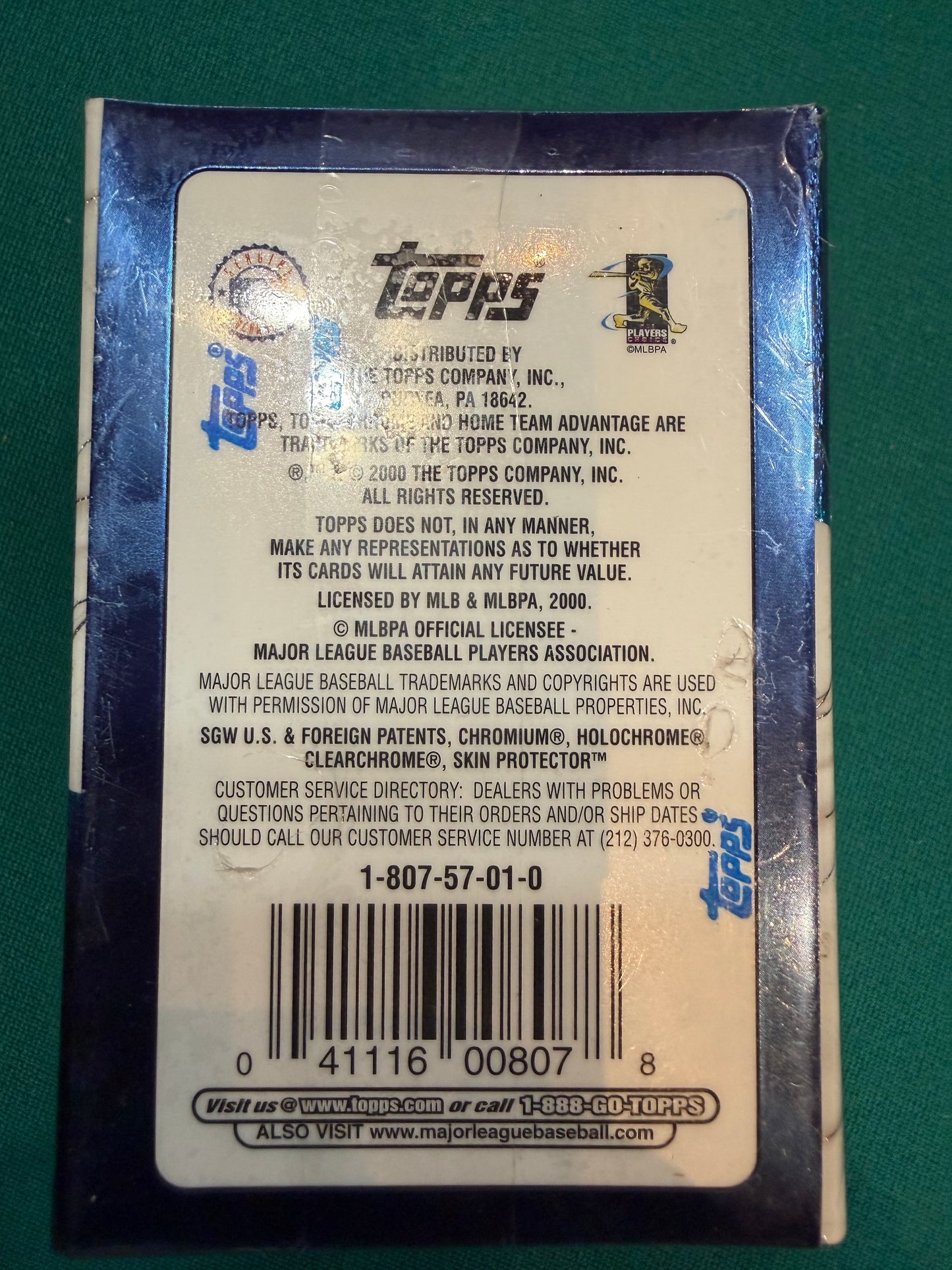 2000 Topps Chrome Traded & Rookies Baseball Box Factory Sealed. MIGUEL CABRERA RC