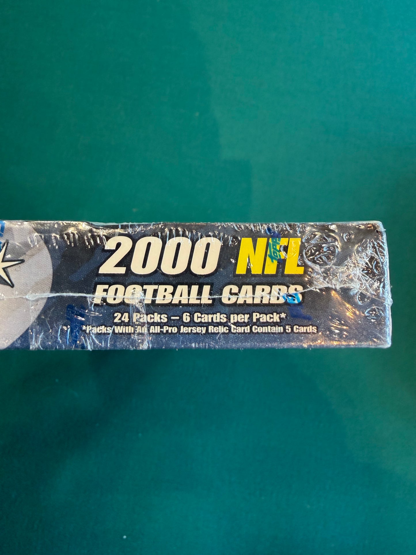 2000 Topps Stars NFL Sealed Football Box (24 Packs) 6 Card Per Pack -