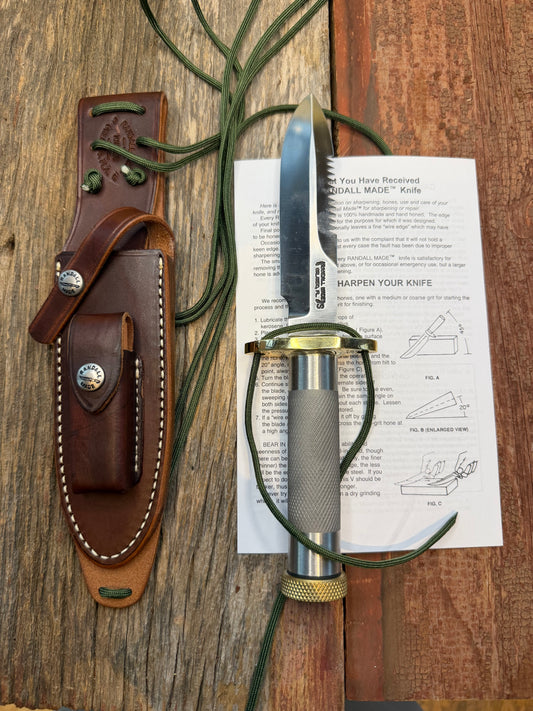 New Randall Knife Model 18-5.5 Stainless Steel