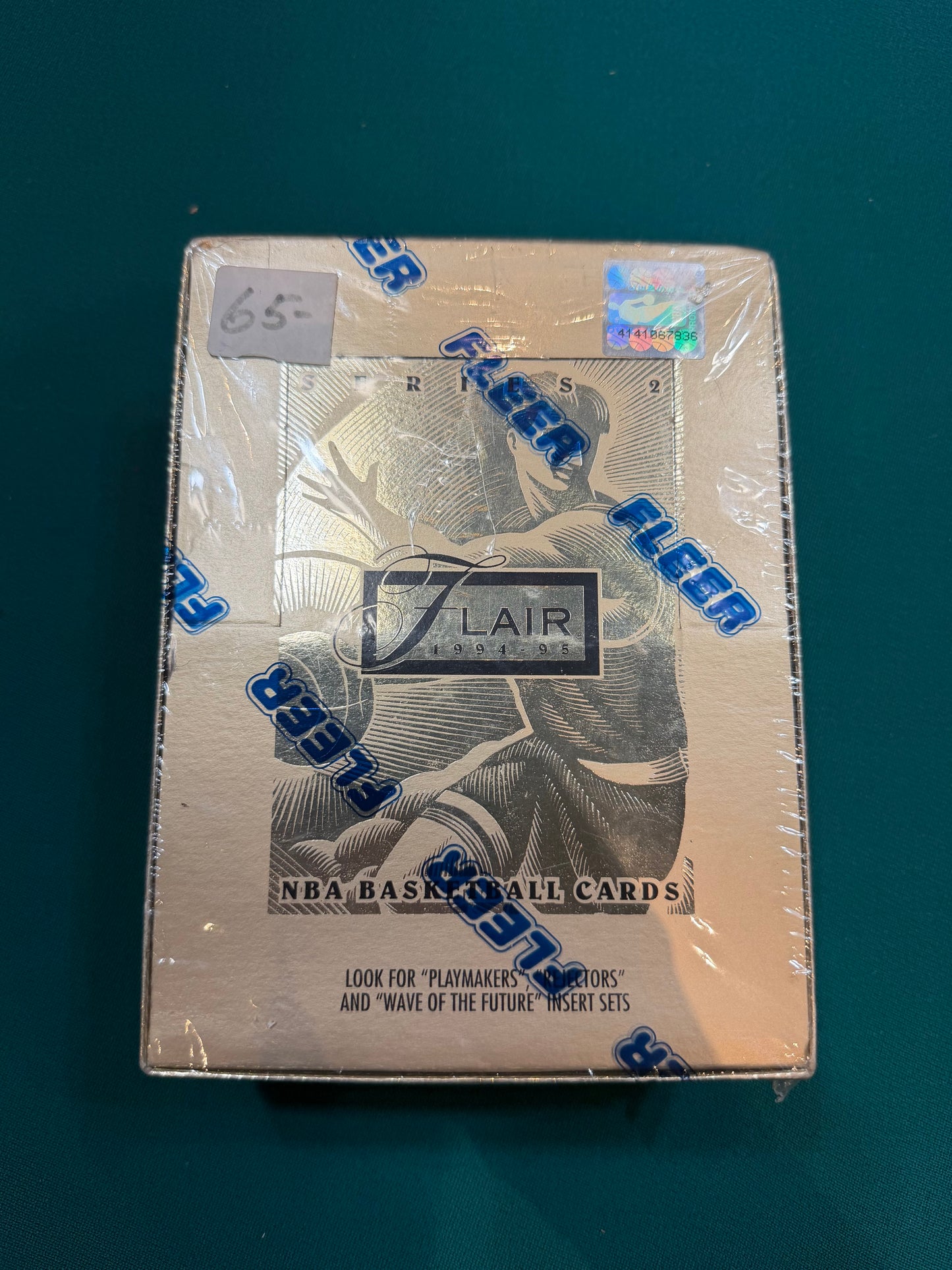 1994-95 Flair Series 2 Basketball Factory Sealed Unopened Hobby Box ~ RARE