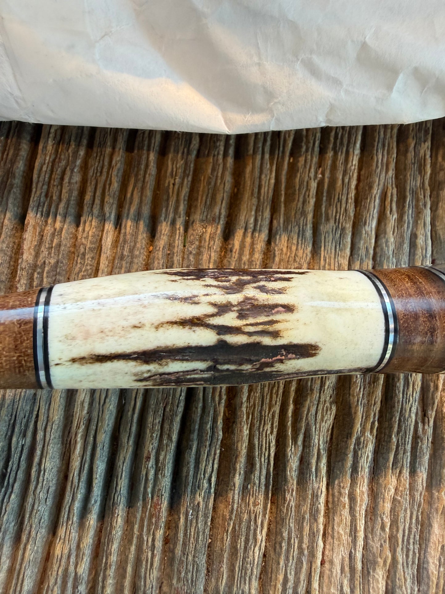 New in paper Randall Knife Model 25-6 Trapper in Stag Leather Handle Stainless Blade, NSH