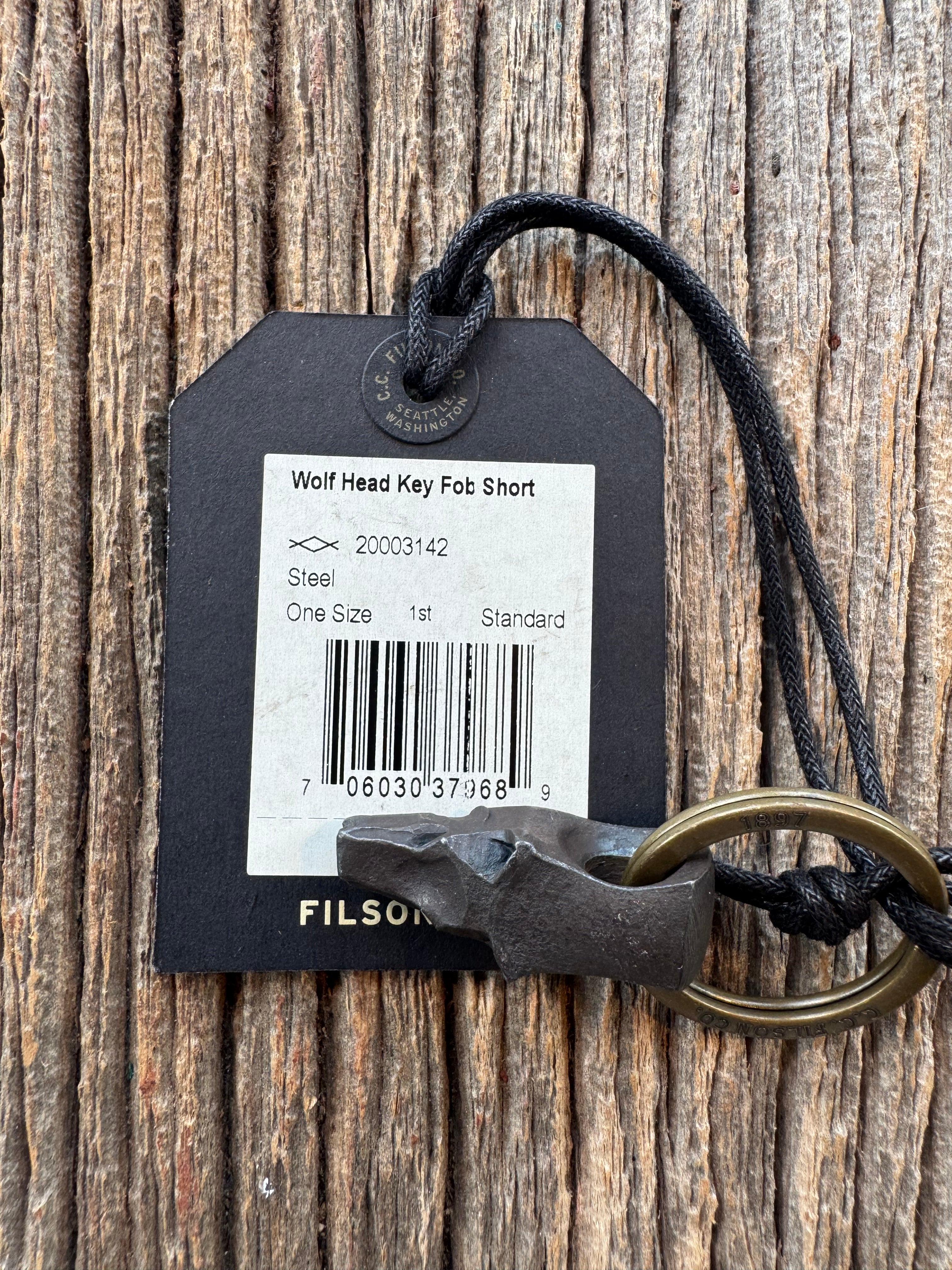 Filson Steel Wolf Key Chain Sold out at Filson. – Bellaire Collectibles