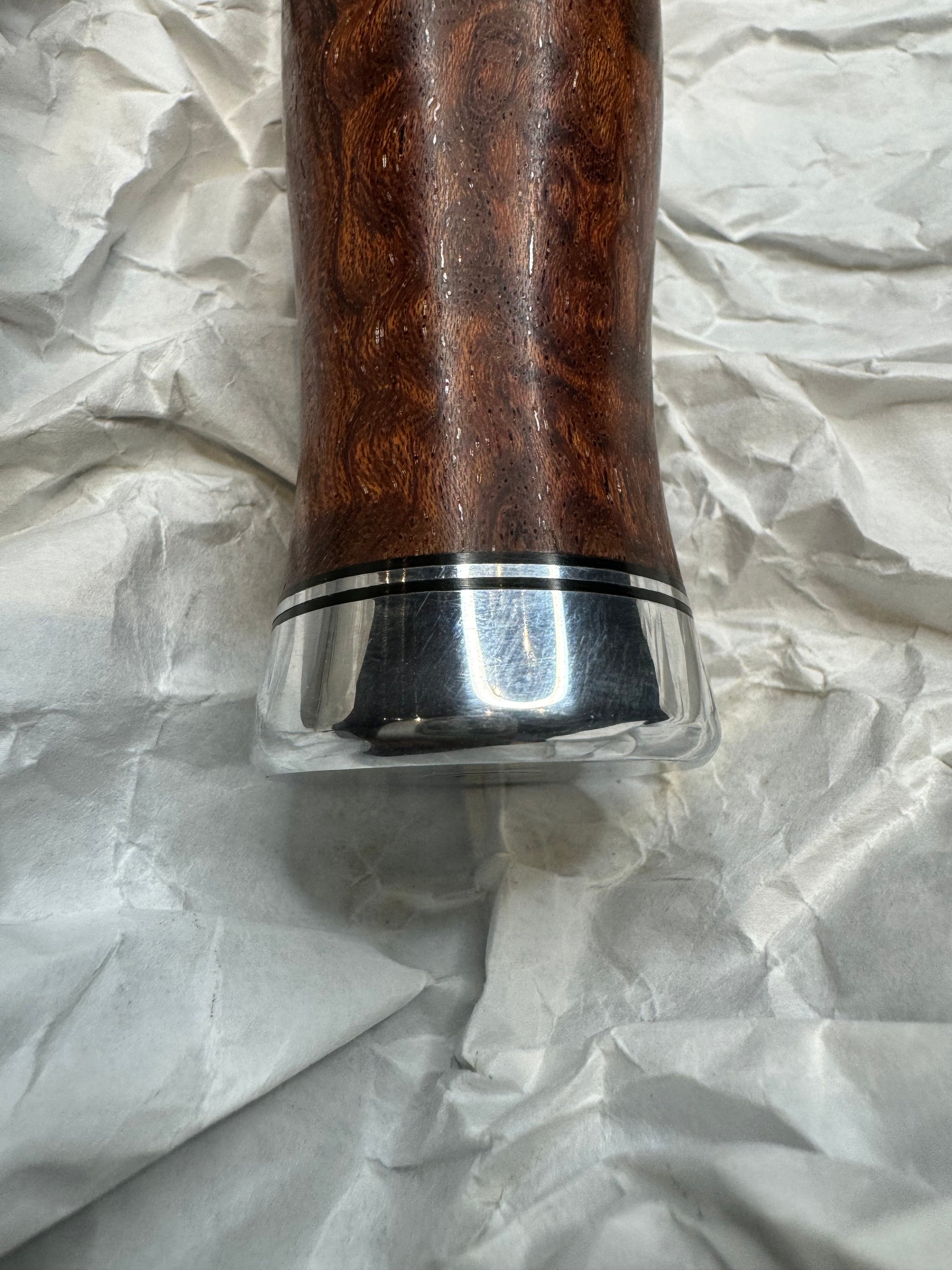 New Randall Knife Clinton Special TC Nickel Silver Hilt Rosewood Stainless Blade