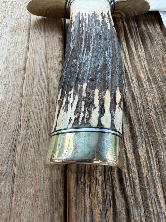 New in Paper Randall Model 12-11 Dealer Special Large Sasquatch with a a nice piece of Stag, # 1126, Nickel Silver Hilt and butt cap