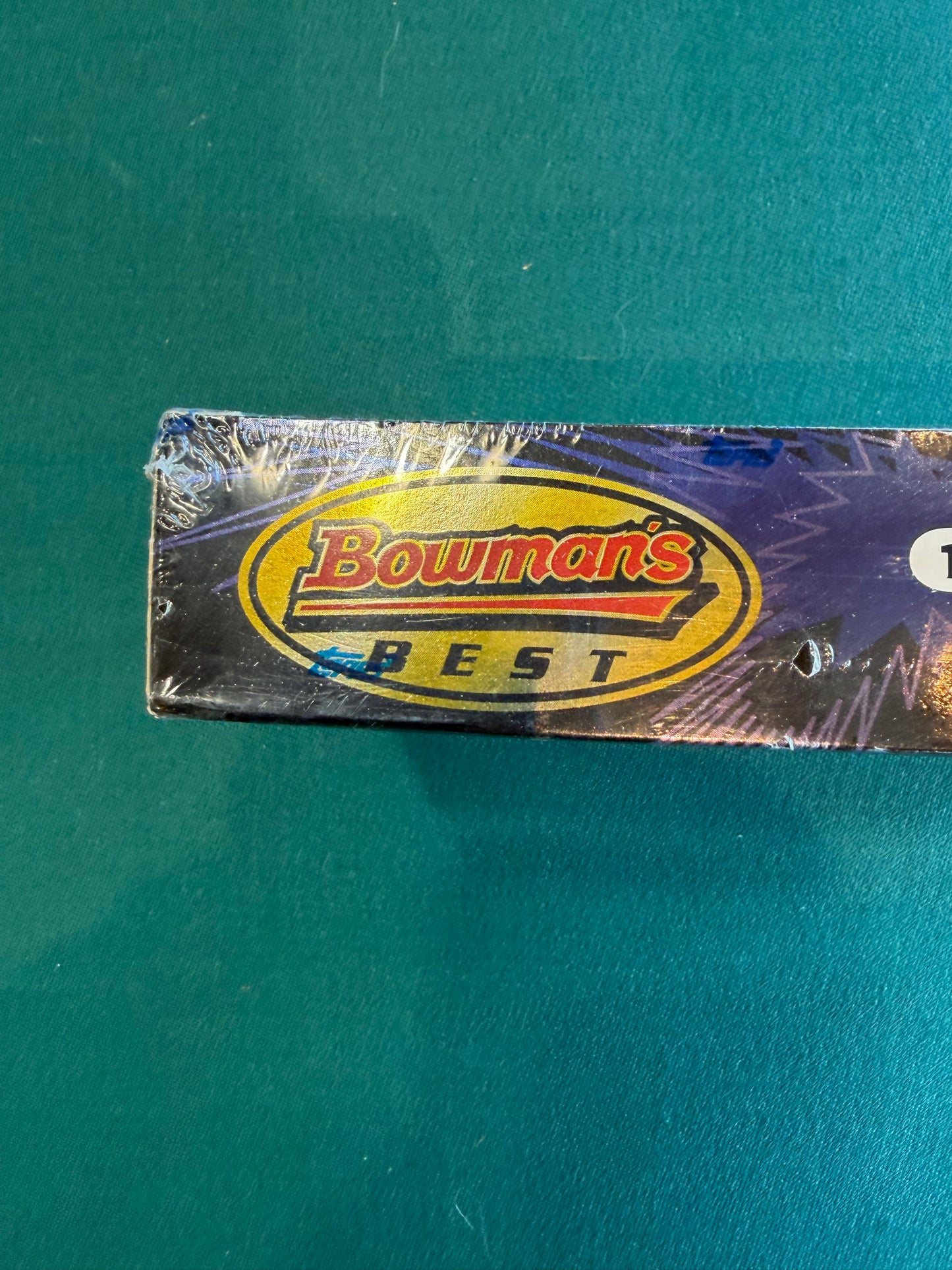 1998 Bowman's Best NFL Football - Factory Sealed Hobby Box 24 packs per box, 6 cards per pack.