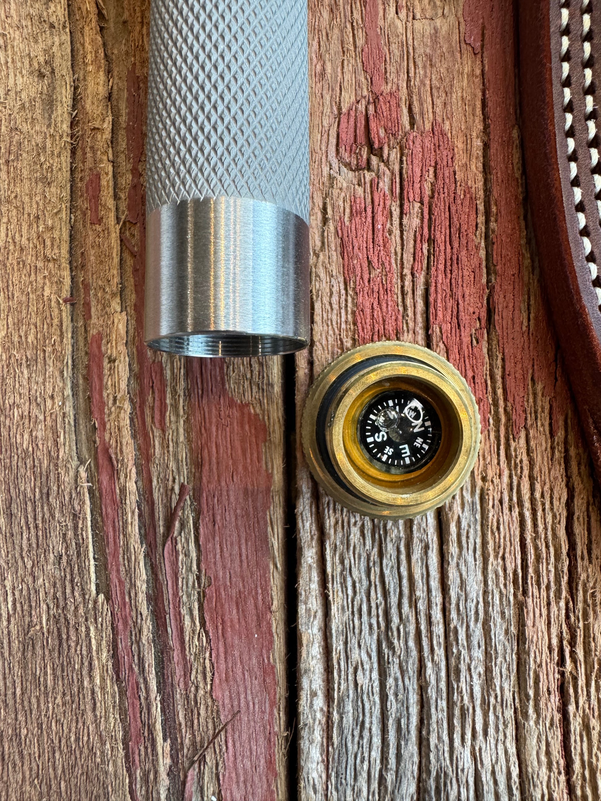 New in Paper Randall Knife Model 18-7.5 Stainless Steel Compass New