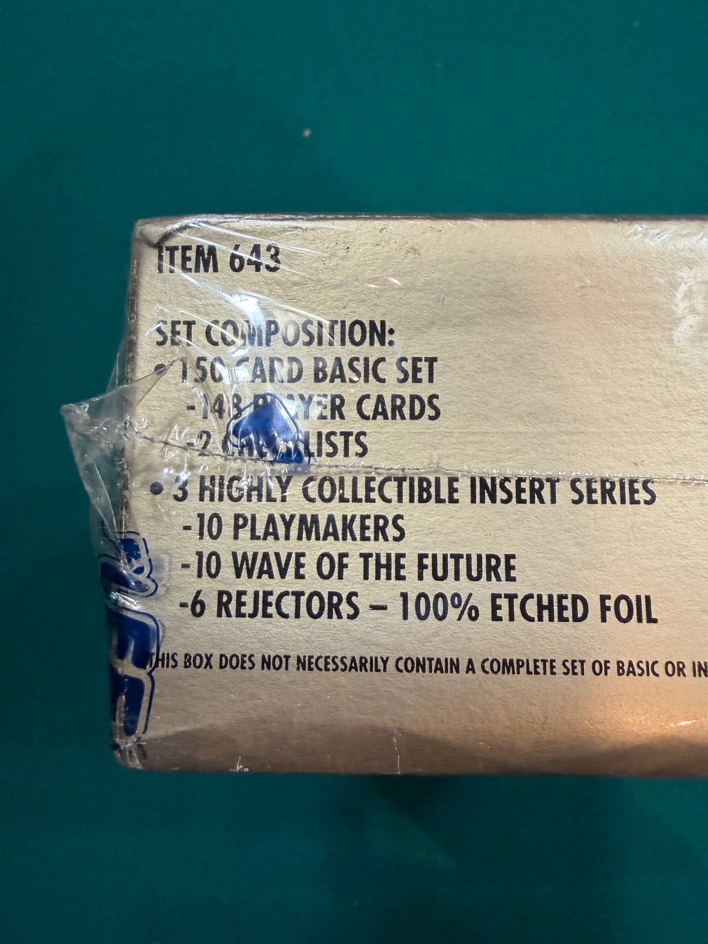 1994-95 Flair Series 2 Basketball Factory Sealed Unopened Hobby Box ~ RARE