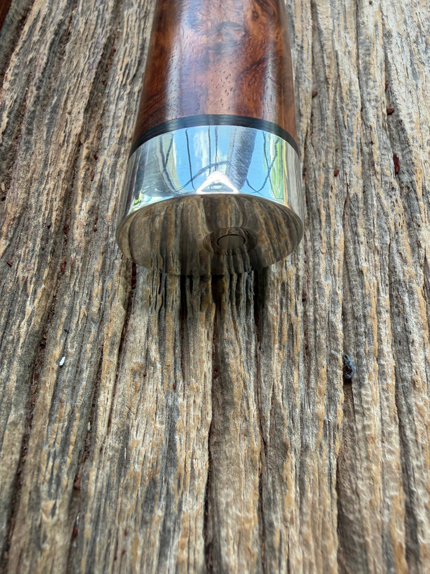 Randall Model 1-7 Honduran Rosewood Stainless NSH Aluminum Butt Sawteeth black Spacers