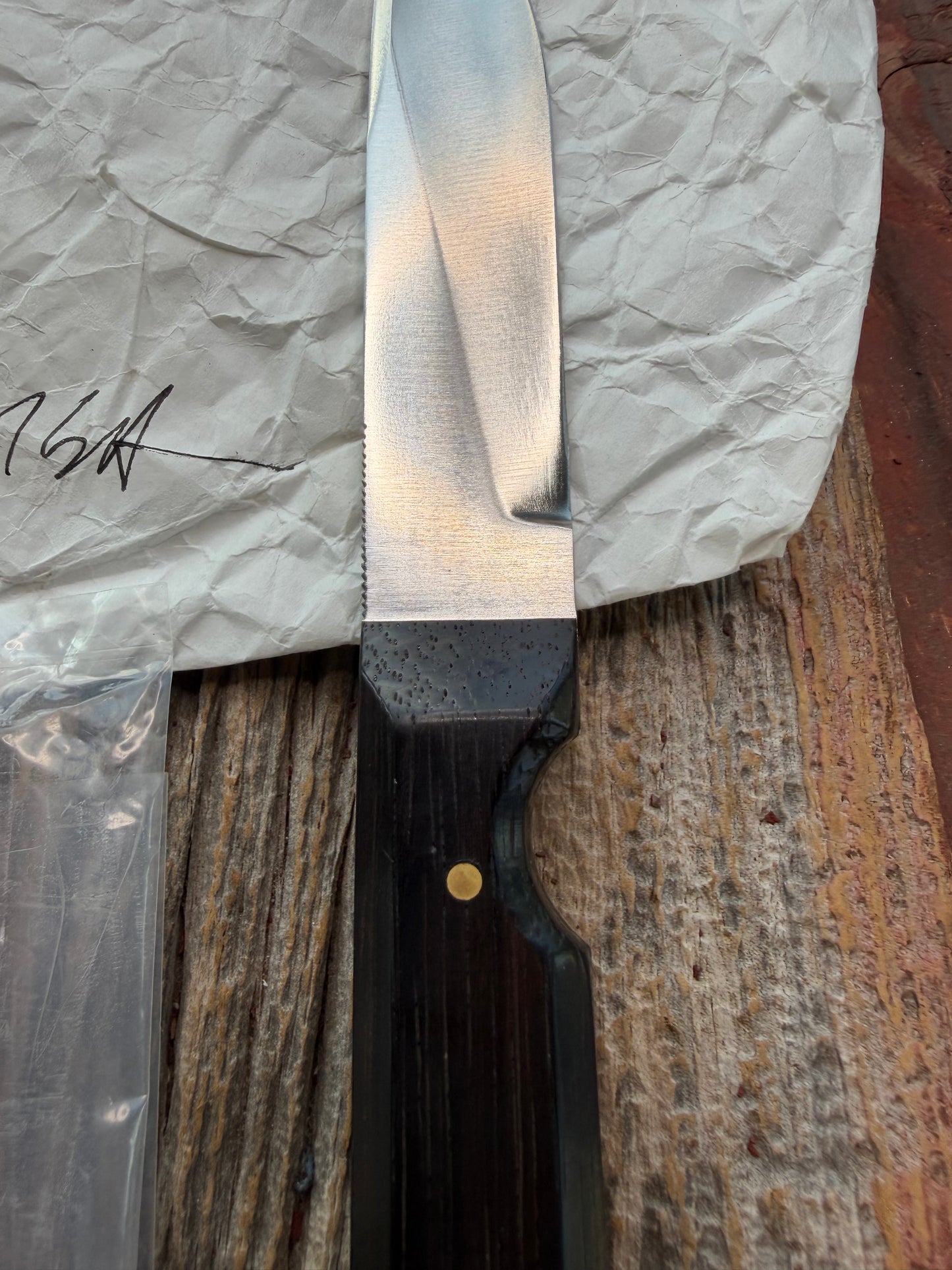 New in Paper Randall Knife Model 10-4 Fisherman Rosewood Handle Stainless Steel