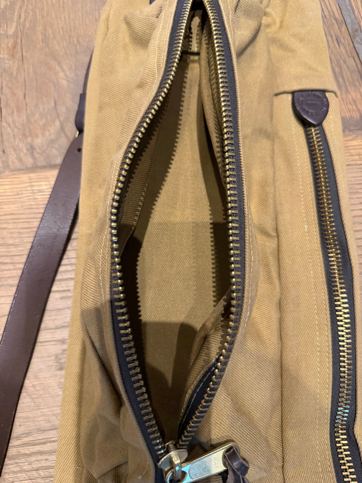Very Rare New Old Stock Filson YKK Fly Fishing Rod Case Rugged Twill in Tan Made in USA 41 inch version. New with Original tags. new condition.