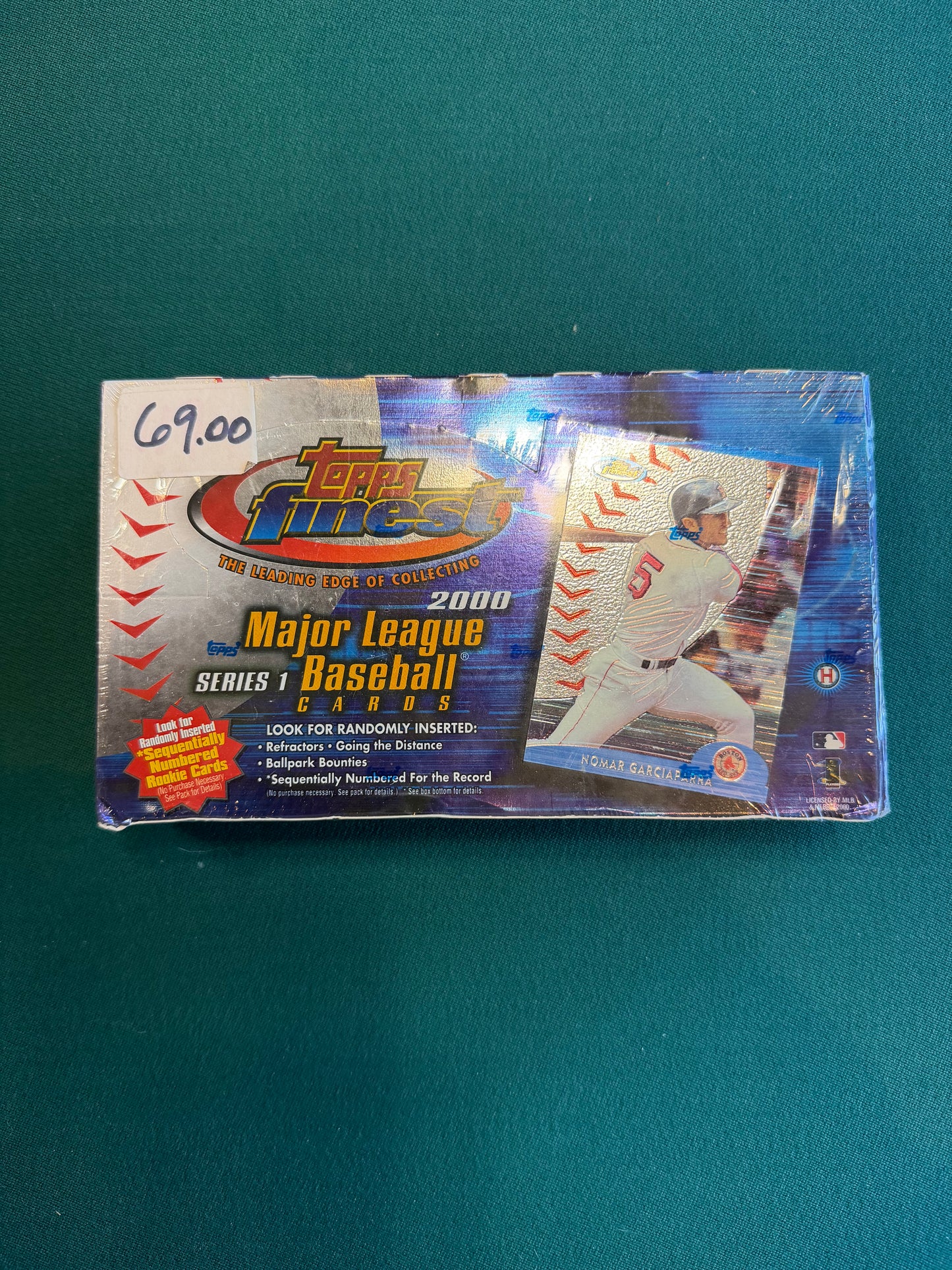 2000 TOPPS FINEST MAJOR LEAGUE BASEBALL SERIES 1 FACTORY SEALED HOBBY BOX