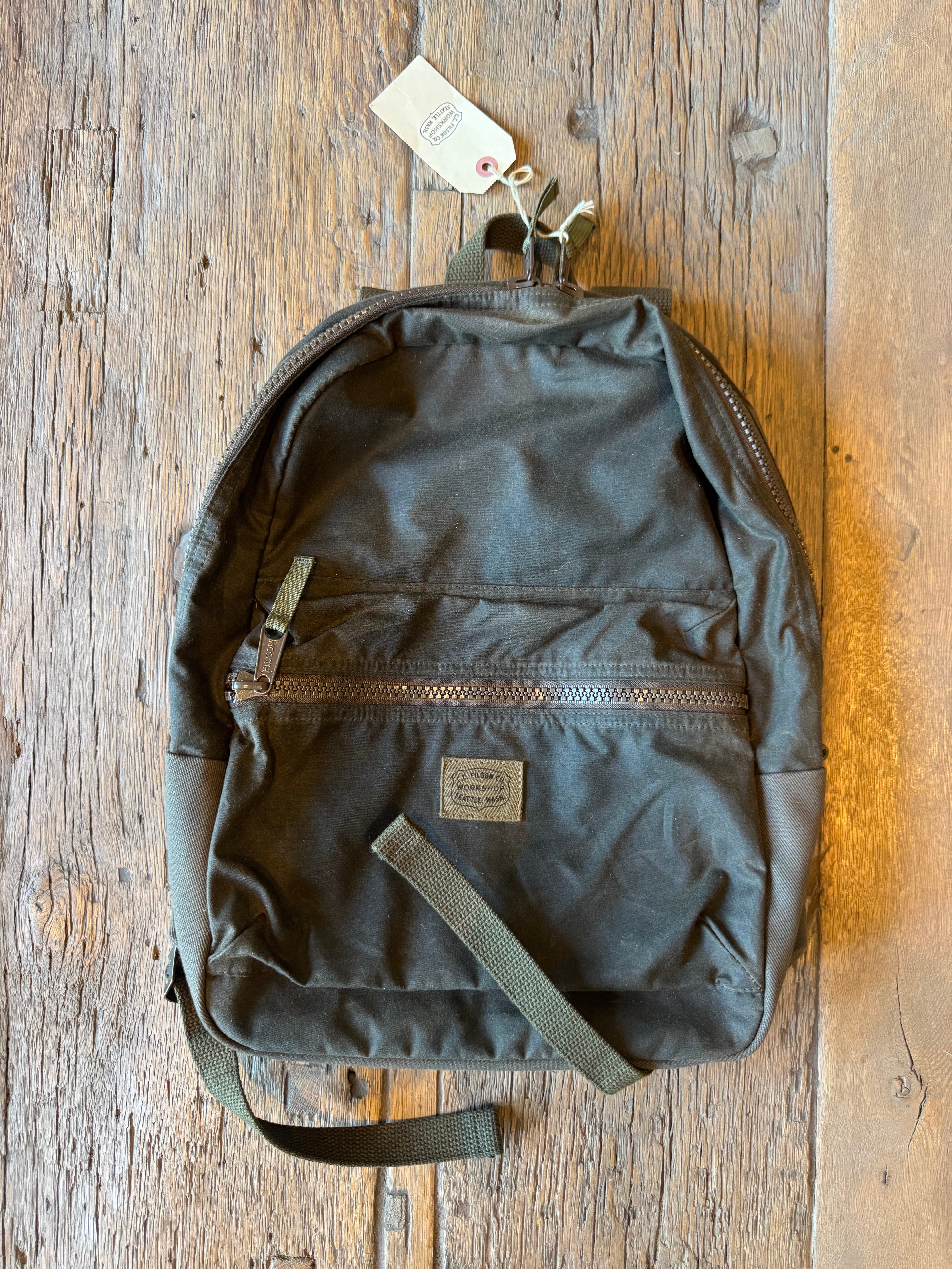 NWT Filson Workshop Waxed Canvas Backpack #20 of 50 Limited Edition Ma ...