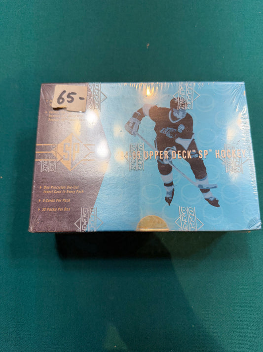 1994/95 UPPER DECK SP NHL HOCKEY TRADING CARDS HOBBY BOX 32 PACKS NEW SEALED