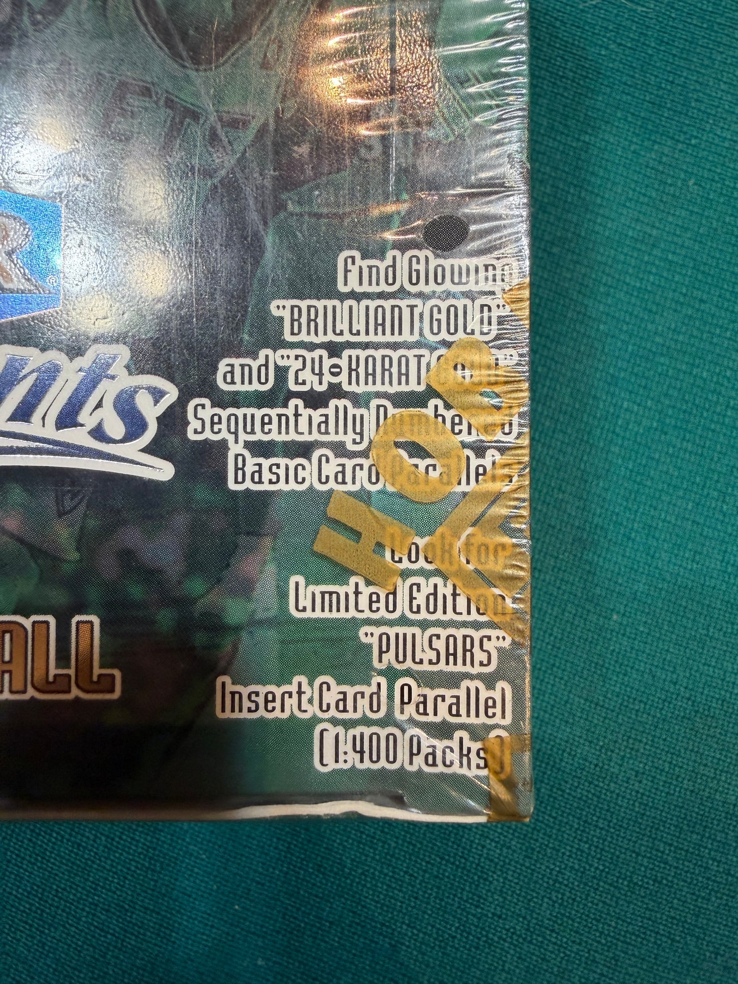 1998/99 Fleer Brilliant’s  Basketball Hobby Box 24 packs per box. Factory Sealed!