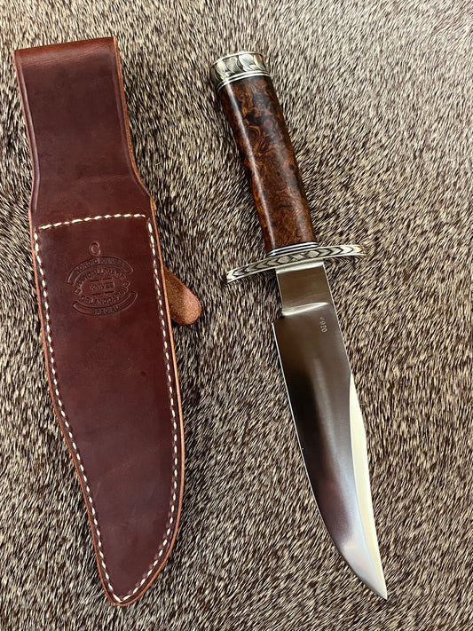 Nordic Special, Expedition Grade Iron Wood, Nickel Silver Hardware and Engraved by Ron Skaggs