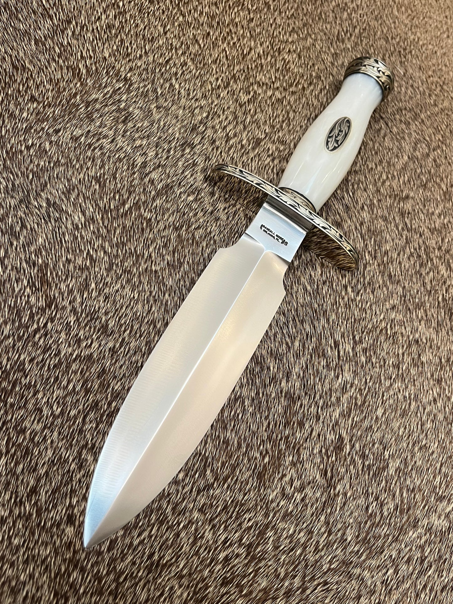 TC Special - Poly Pearl Engraved by Master Engraver Jere Davidson with Fine Silver Inlay