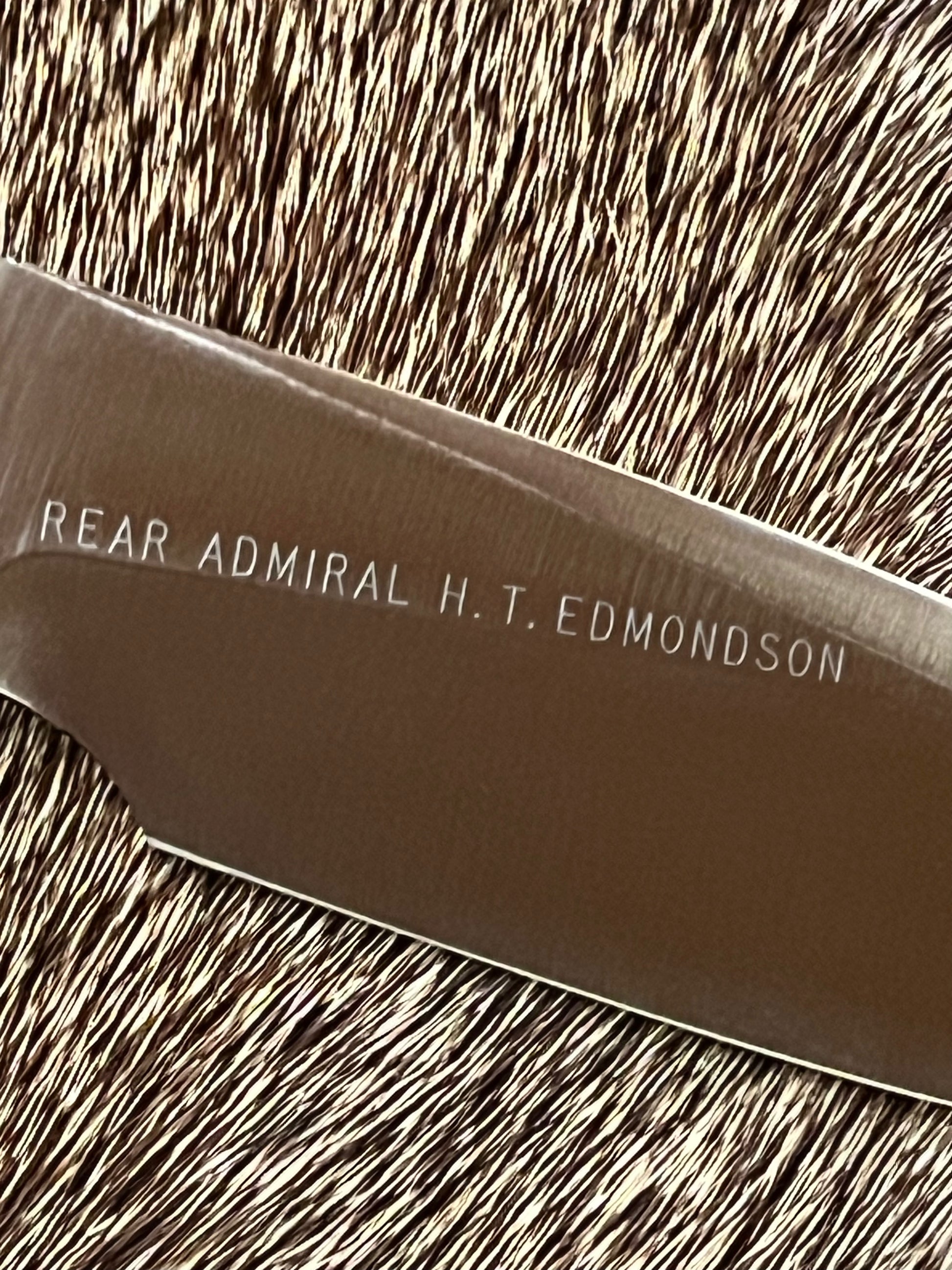 Model 25-Trapper 5” Tom Leschorn Carved, with Alaskan Gold Nugget Carved into a Buffalo