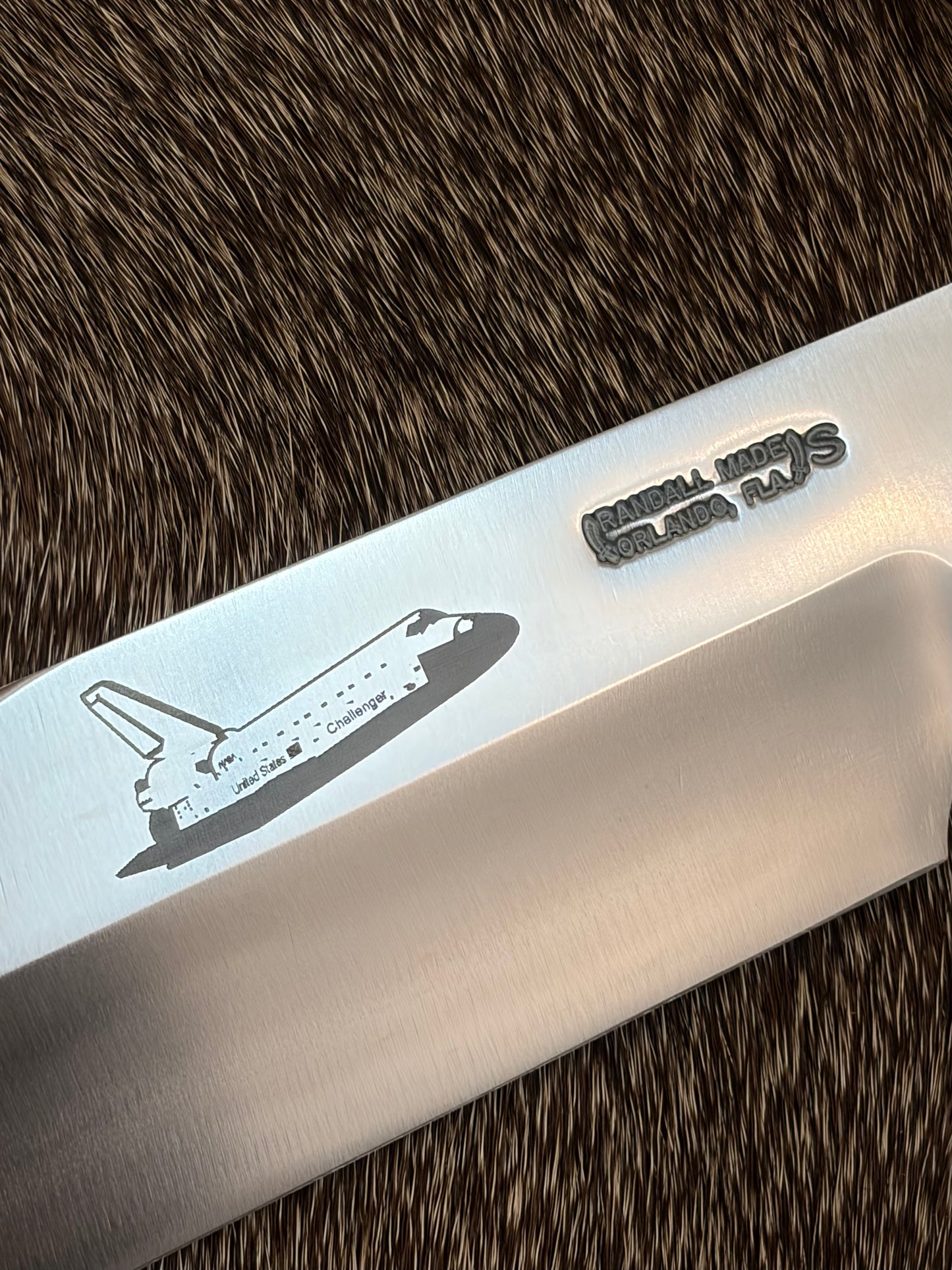 Randall Model 12-9” #14 Grind with NASA Lime G-10, NASA sheath and certificate. Rare bird!!