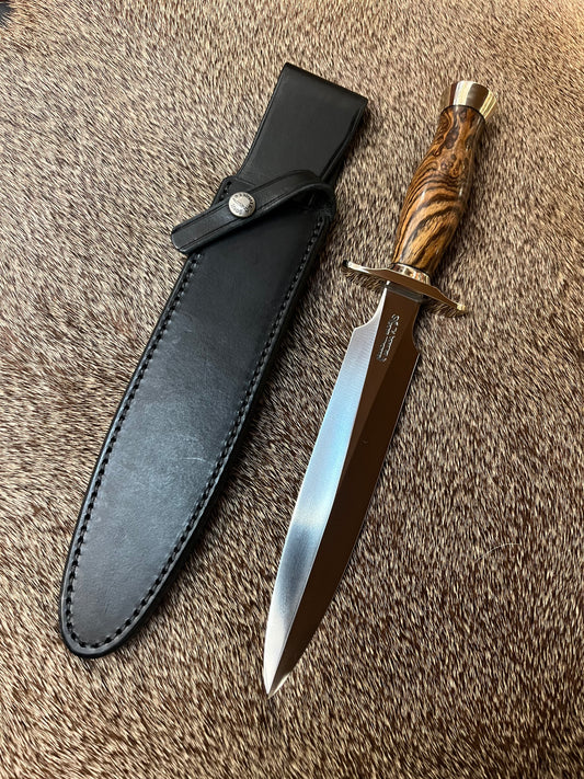 Model 2-8” with Beautiful Bocote Wood Handle