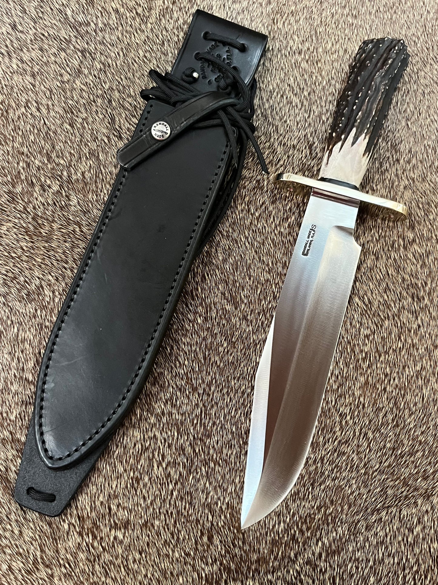 #12-9” #14 Grind Sportsman Bowie                                            Beautiful Stag