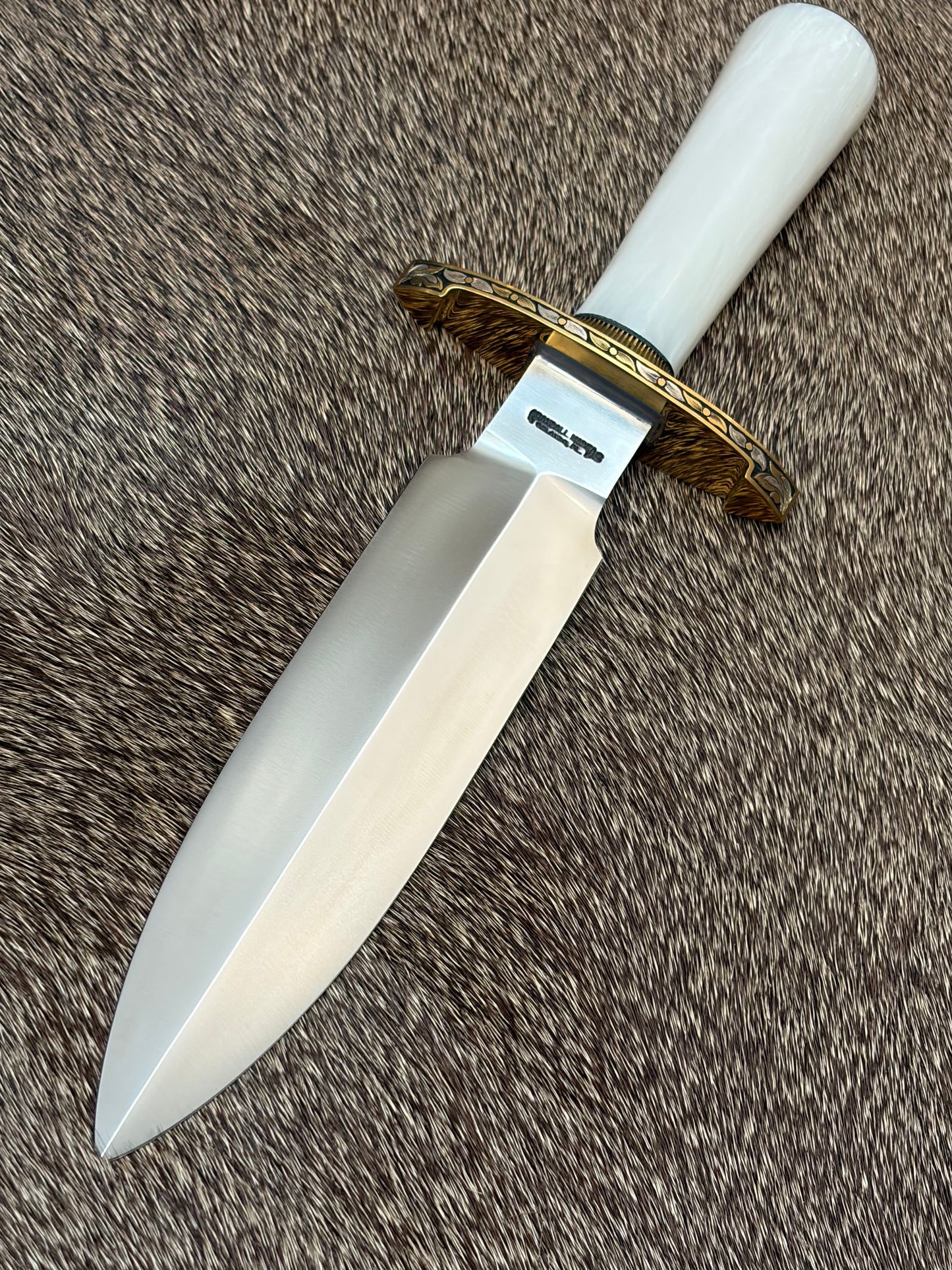 TC Special - Poly Pearl Engraved by Master Engraver Jere Davidson with Fine Silver Inlay