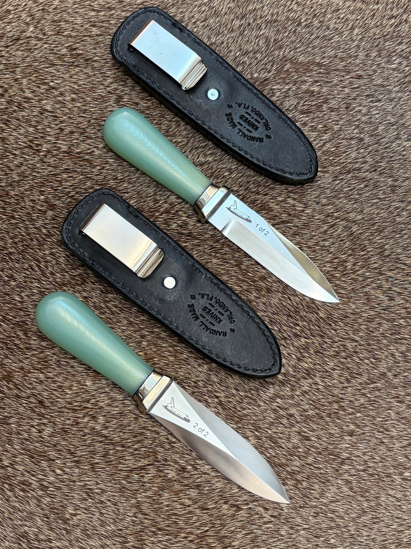 Model 24 - Guardian and Gambler NASA Lime Green G-10