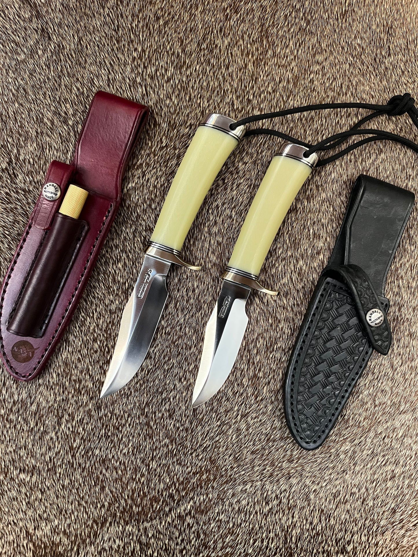 Pair of Stanaback Specials              Only 2 Sets of these where made of NASA Off White G-10