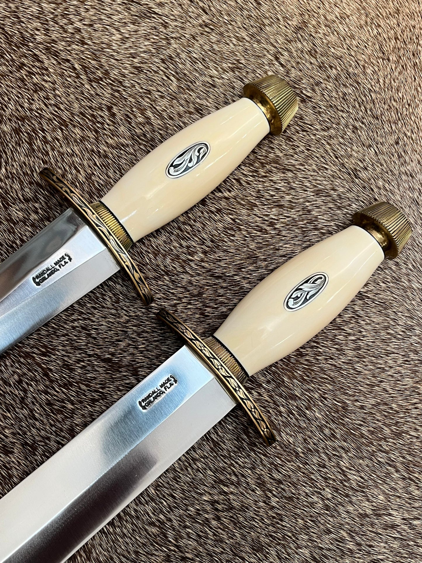 NOTE: Item is part of my personal Collection. Adding to cart will not result in a Sale ~<~>~<~>~<~>~<~>~<~<~     Model 13 Arkansas Toothpick     Model 12 Raymond Thorp Bowie