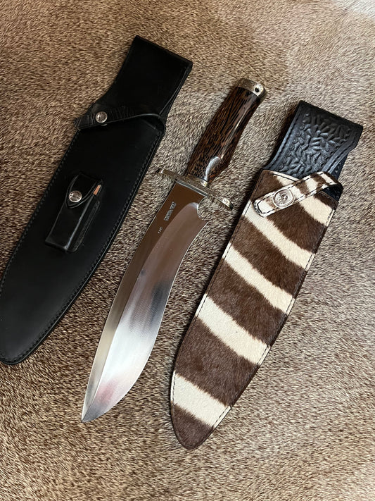 Large Sasquatch, with Black Palm wood, Engraved by Master Engraver David Perdue