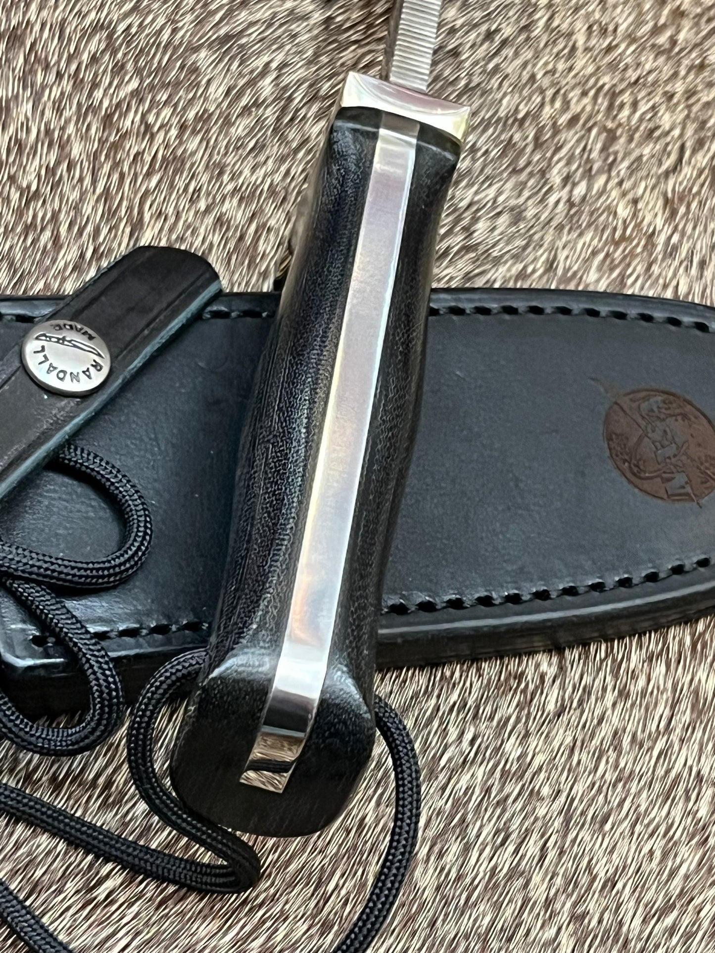 Model 15 - Airman                        NASA Black Canvas Micarta