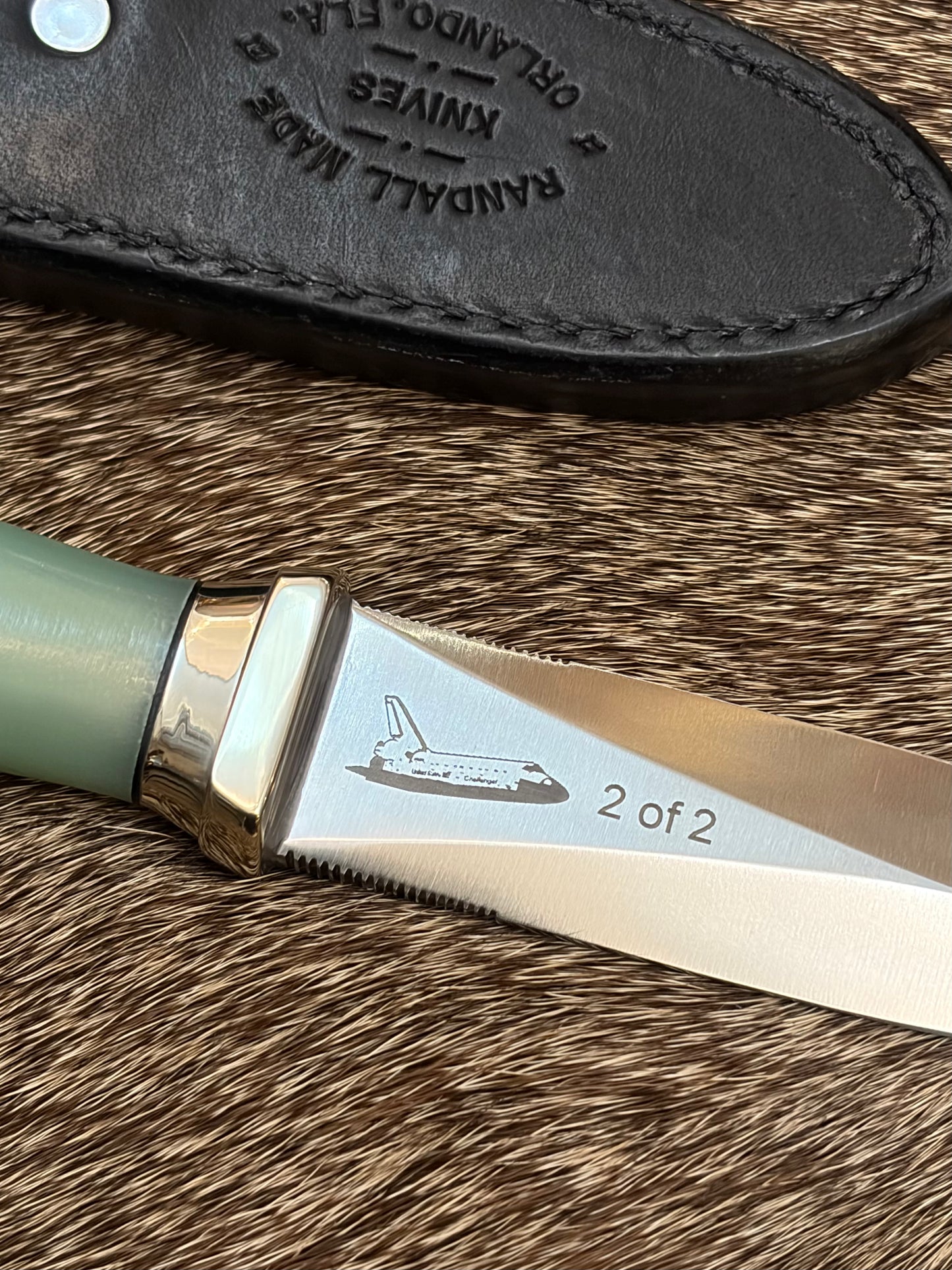 Model 24 - Guardian and Gambler NASA Lime Green G-10