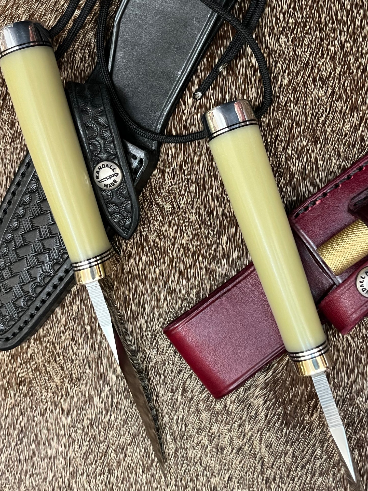 Pair of Stanaback Specials              Only 2 Sets of these where made of NASA Off White G-10