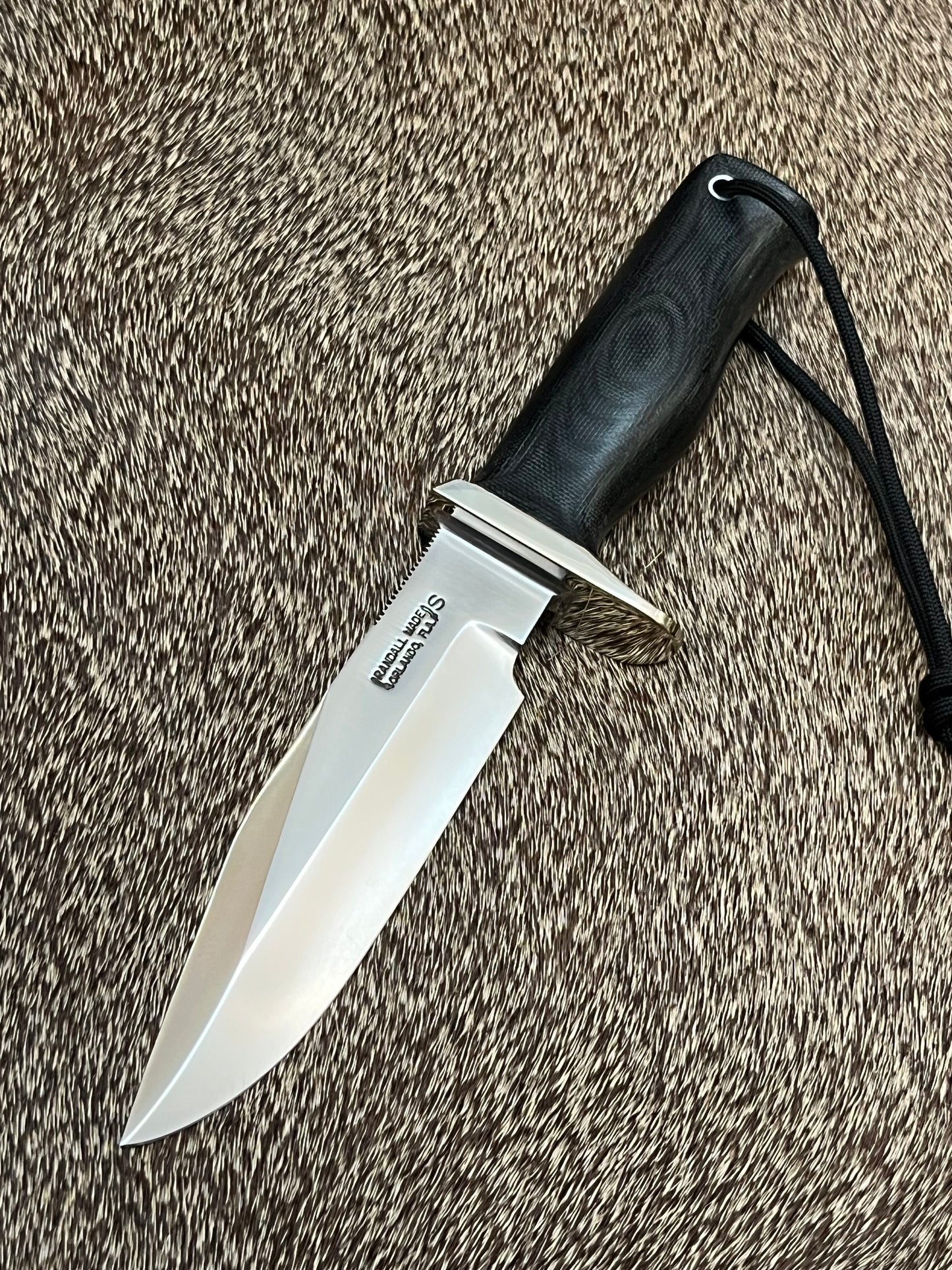Model 15 - Airman                        NASA Black Canvas Micarta
