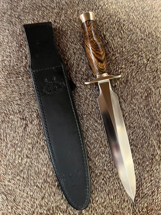 Model 2-8” with Beautiful Bocote Wood Handle