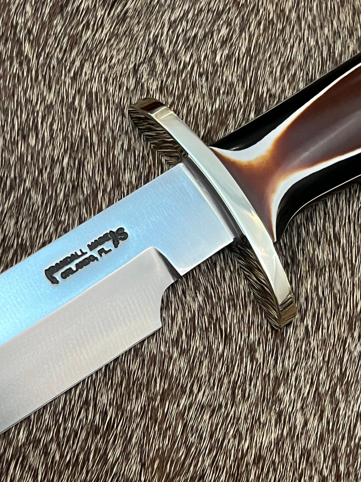 Model 14 - Attack with Brown, White and Black Micarta