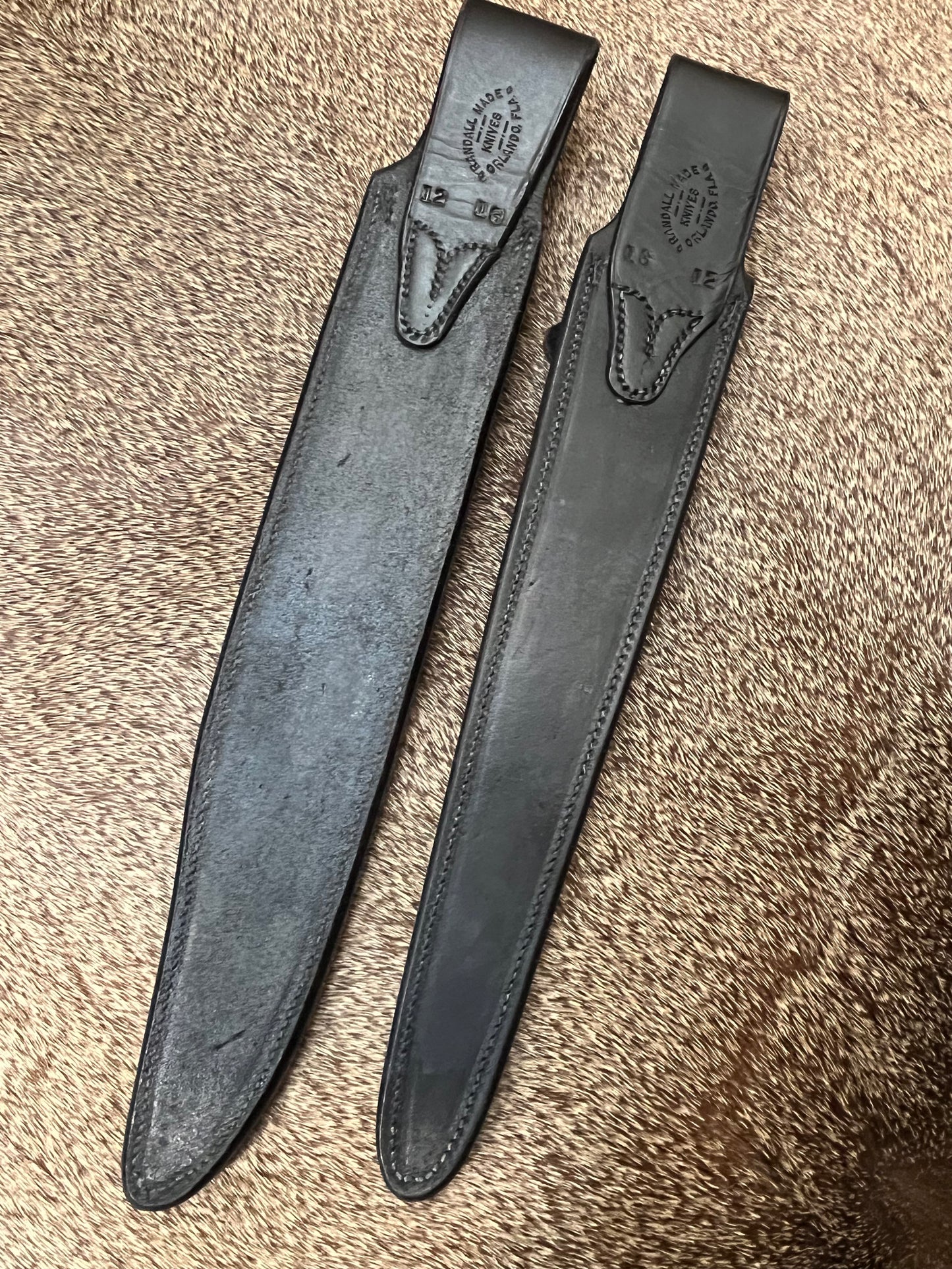 NOTE: Item is part of my personal Collection. Adding to cart will not result in a Sale ~<~>~<~>~<~>~<~>~<~<~     Model 13 Arkansas Toothpick     Model 12 Raymond Thorp Bowie