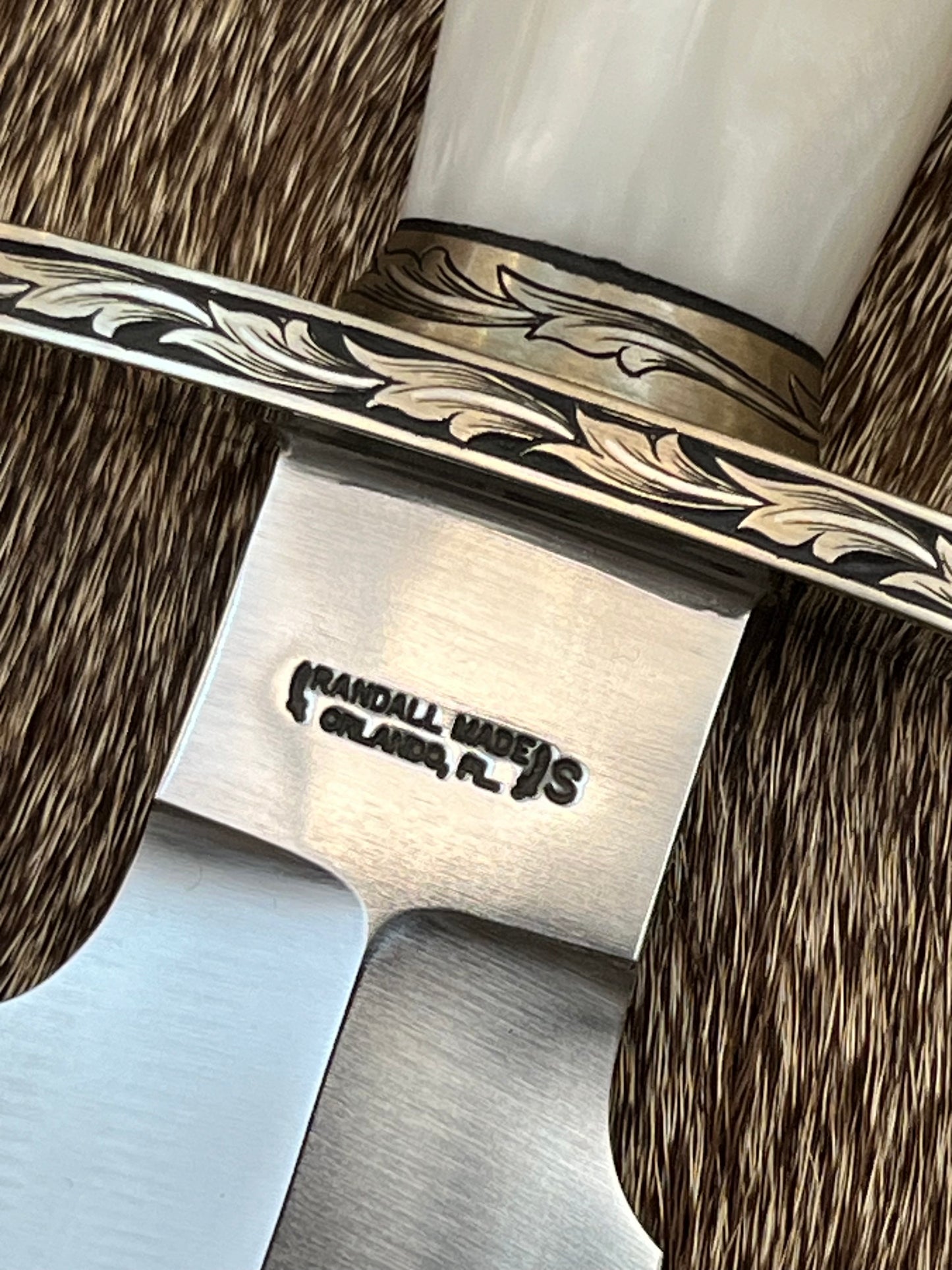 TC Special - Poly Pearl Engraved by Master Engraver Jere Davidson with Fine Silver Inlay