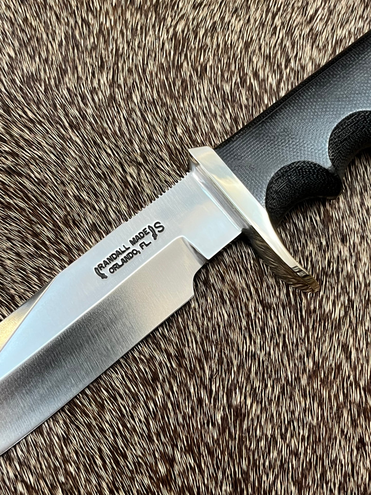Model 15 Airman NASA Black Canvas Micarta