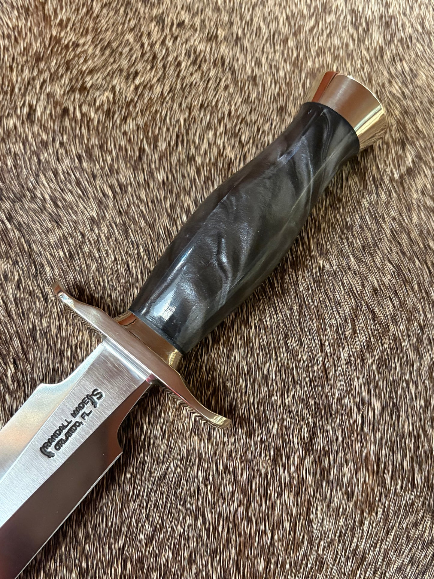Model #2-8” Black and Silver Poly Pearl