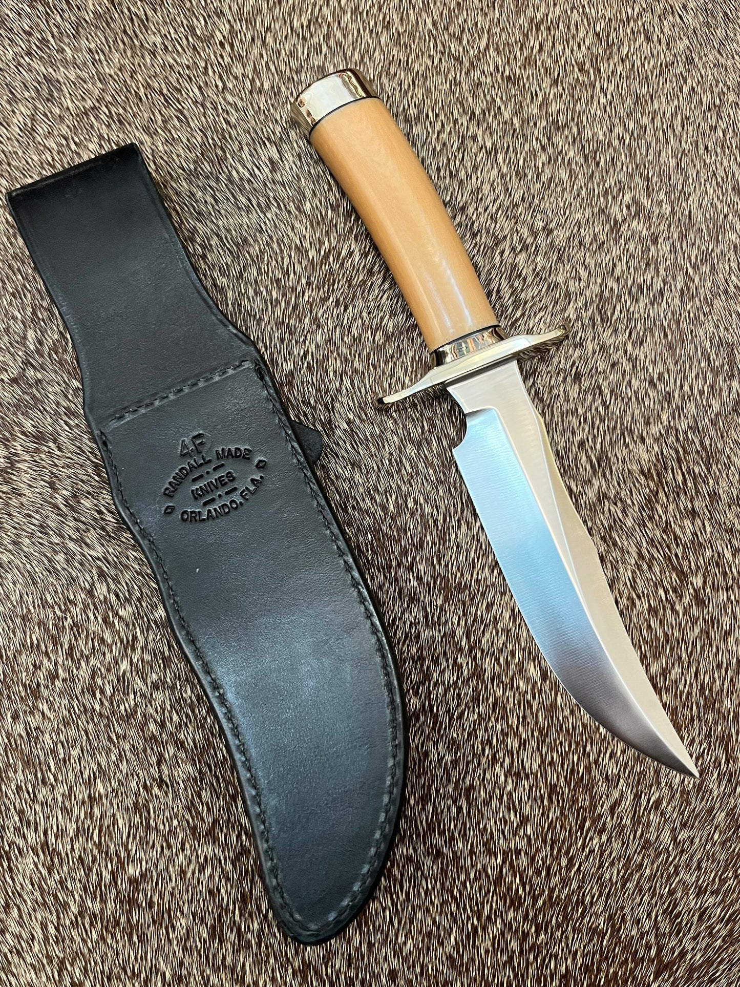 #4-6” Fighter with Captains Bone Linen Micarta