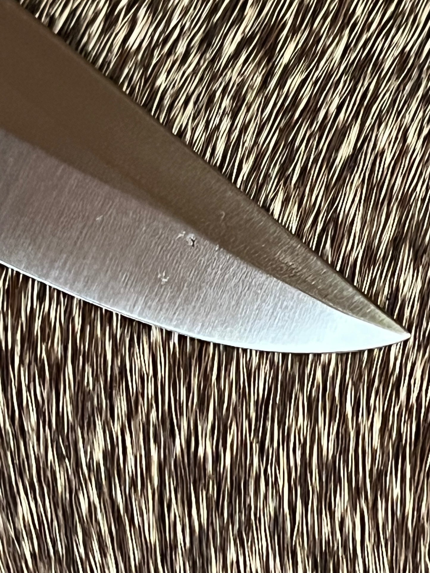 Model 8, Bird & Trout with Beautiful Iron Wood and Engraved by Jere Davidson with Fine Silver Inlays